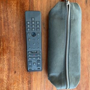 Dark Grey Zippered pouch